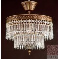  Bronze Chandelier with Crystal GRF0277.4