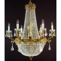 Chandeliers with Crystal Empire Style
