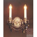  Bronze Sconce with Crystal  GRF0351.2